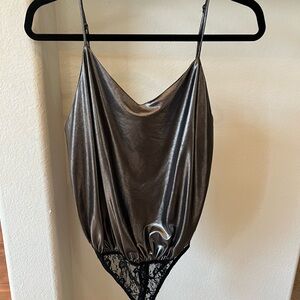 Intimately Free People Metallic Bodysuit